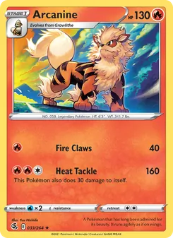 Arcanine, Fusion Strike, no. 33
