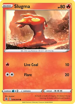 Slugma, Fusion Strike, no. 34