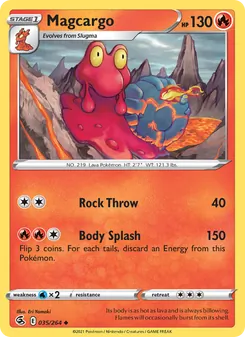 Magcargo, Fusion Strike, no. 35