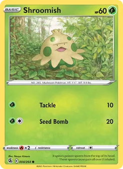 Shroomish, Fusion Strike, no. 4