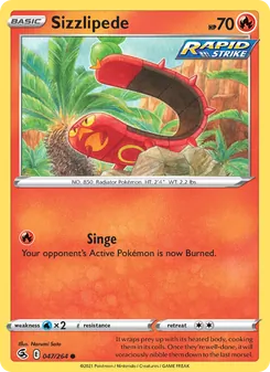 Sizzlipede, Fusion Strike, no. 47