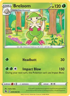 Breloom, Fusion Strike, no. 5