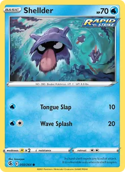Shellder, Fusion Strike, no. 50