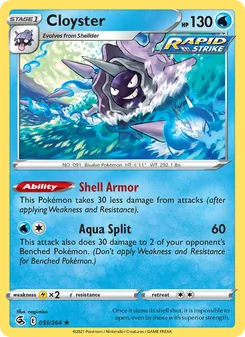 Cloyster, Fusion Strike, no. 51