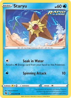 Staryu, Fusion Strike, no. 52