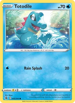 Totodile, Fusion Strike, no. 55