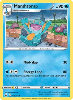 Marshtomp, Fusion Strike, no. 63
