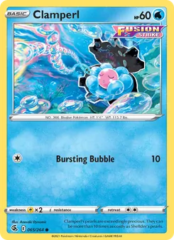 Clamperl, Fusion Strike, no. 65