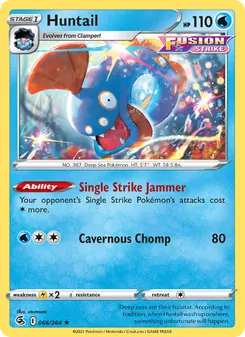 Huntail, Fusion Strike, no. 66