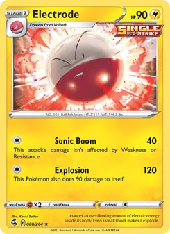 Electrode, Fusion Strike, no. 88