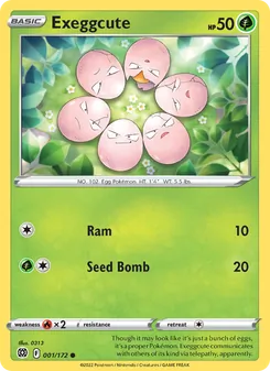 Exeggcute, Brilliant Stars, no. 001