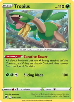 Tropius, Brilliant Stars, no. 005