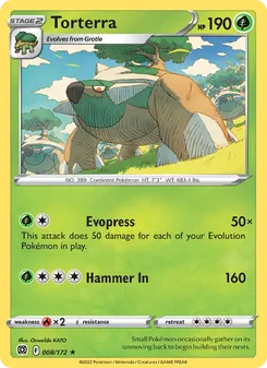 Torterra, Brilliant Stars, no. 008