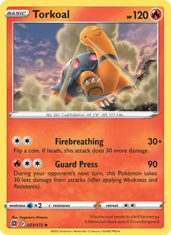 Torkoal, Brilliant Stars, no. 023