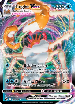 Kingler VMAX, Brilliant Stars, no. 029