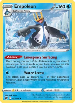 Empoleon, Brilliant Stars, no. 037