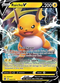 Raichu V, Brilliant Stars, no. 045