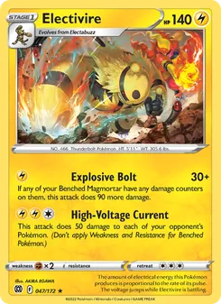 Electivire, Brilliant Stars, no. 047