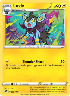 Luxio, Brilliant Stars, no. 050