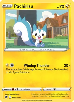 Pachirisu, Brilliant Stars, no. 052