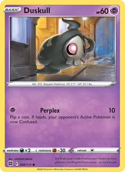 Duskull, Brilliant Stars, no. 060