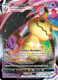 Mimikyu VMAX, Brilliant Stars, no. 069
