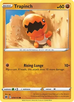 Trapinch, Brilliant Stars, no. 074
