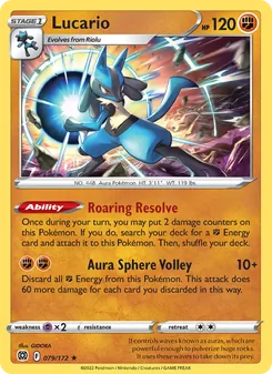 Lucario, Brilliant Stars, no. 079