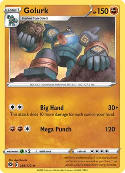 Golurk, Brilliant Stars, no. 083