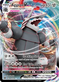Aggron VMAX, Brilliant Stars, no. 097