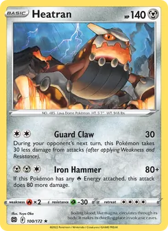 Heatran, Brilliant Stars, no. 100