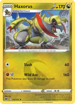 Haxorus, Brilliant Stars, no. 112