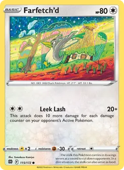 Farfetch'd, Brilliant Stars, no. 115