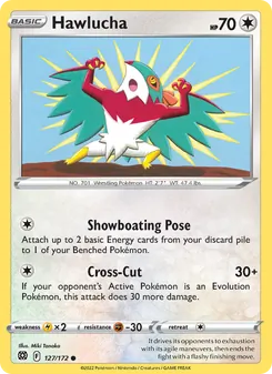 Hawlucha, Brilliant Stars, no. 127