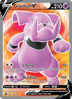 Granbull V, Brilliant Stars, no. 159