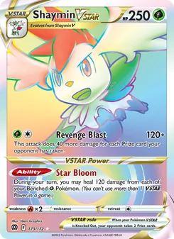 Shaymin VSTAR, Brilliant Stars, no. 173