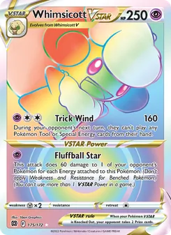 Whimsicott VSTAR, Brilliant Stars, no. 175