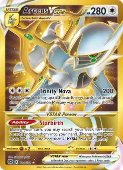 Arceus VSTAR, Brilliant Stars, no. 184