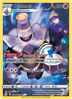 Dusknoir, Brilliant Stars Trainer Gallery, no. TG06