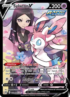 Sylveon V, Brilliant Stars Trainer Gallery, no. TG14