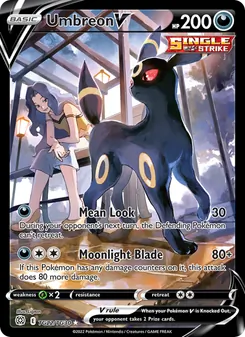 Umbreon V, Brilliant Stars Trainer Gallery, no. TG22