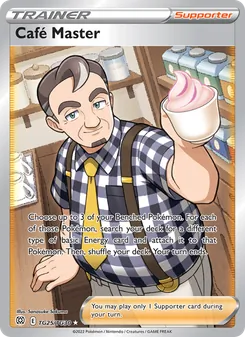 Café Master, Brilliant Stars Trainer Gallery, no. TG25