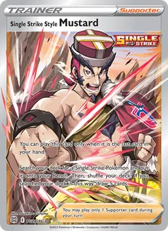 Single Strike Style Mustard, Brilliant Stars Trainer Gallery, no. TG28