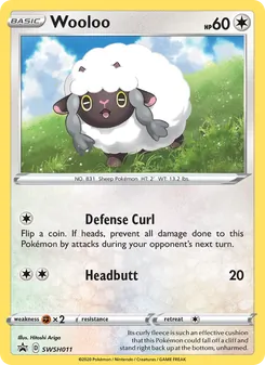 Wooloo, SWSH Black Star Promos, no. SWSH011