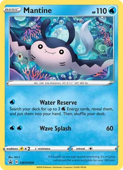Mantine, SWSH Black Star Promos, no. SWSH026