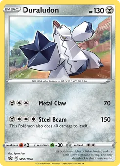 Duraludon, SWSH Black Star Promos, no. SWSH028