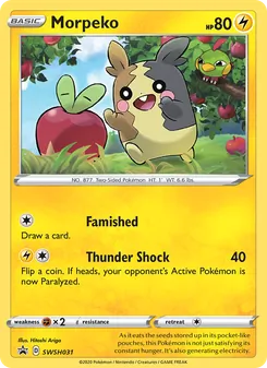Morpeko, SWSH Black Star Promos, no. SWSH031