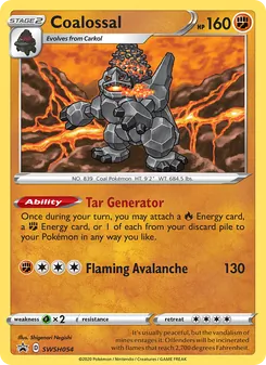Coalossal, SWSH Black Star Promos, no. SWSH054
