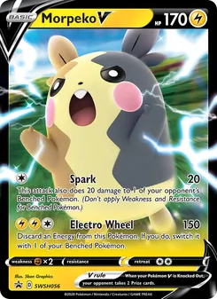 Morpeko V, SWSH Black Star Promos, no. SWSH056