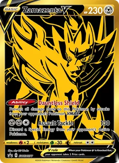 Zamazenta V, SWSH Black Star Promos, no. SWSH077